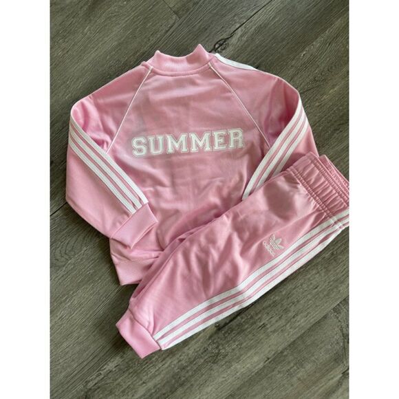 Personalized Baby/Toddler Black Adicolor Track Suit Baby Gift - Picture 3 of 7